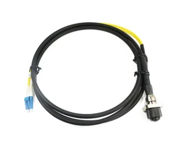 Connecteur ODC2 (mâle)-ODC2 (mâle) monomode, 2 cœurs, cavalier extérieur de 5 mètres